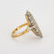 Bague 55.5 Bague marquise 2 ors, diamants 58 Facettes HS27014
