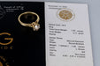 Ring 54 Solitaire ring Yellow gold Diamond 58 Facettes J5330495332-AIG6