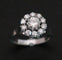 Bague 53 Bague Margueritte en Or blanc & diamants 58 Facettes