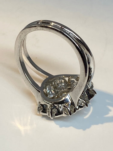 Bague Bague Margueritte, diamant 58 Facettes