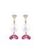 Tourmaline Pearl Drop Earrings 58 Facettes 761544