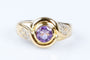 Bague Bague améthyste diamant en or jaune 58 Facettes VNLP16-306-11