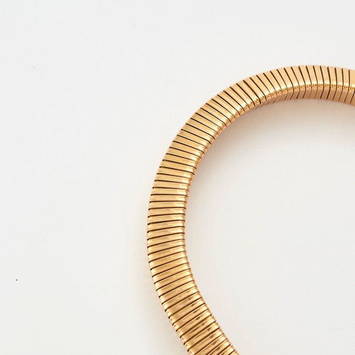 Bracelet Bracelet Tubogaz or jaune 58 Facettes