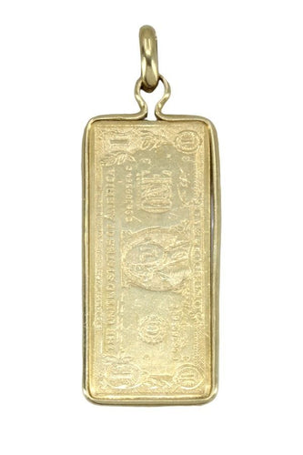 Pendentif PENDENTIF BILLET ONE DOLLAR 58 Facettes 53651