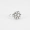 Bague 51 Bague "fleur" or blanc et diamants 58 Facettes P10L5