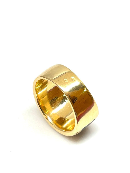 Bague Bague Ivoire, Bois et Diamants 58 Facettes