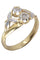 Bague 48 Bague diamant Art Nouveau 58 Facettes 064121