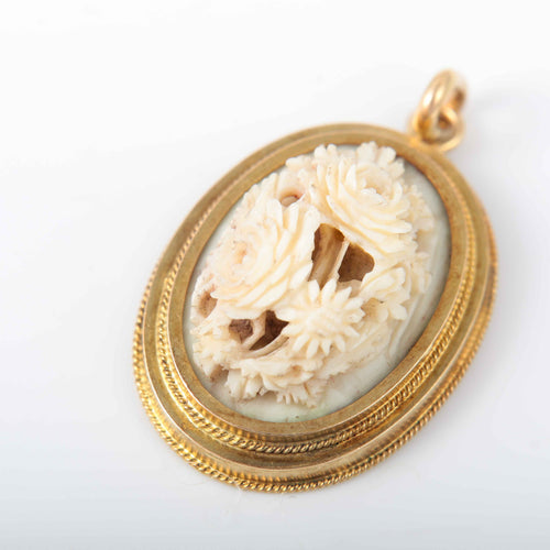 Pendentif Pendentif motif fleurs 58 Facettes