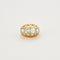 Bague 53 Bague Jarretière 4 Diamants 58 Facettes 1947