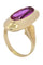Bague BAGUE MODERNE RUBIS 58 Facettes 046741