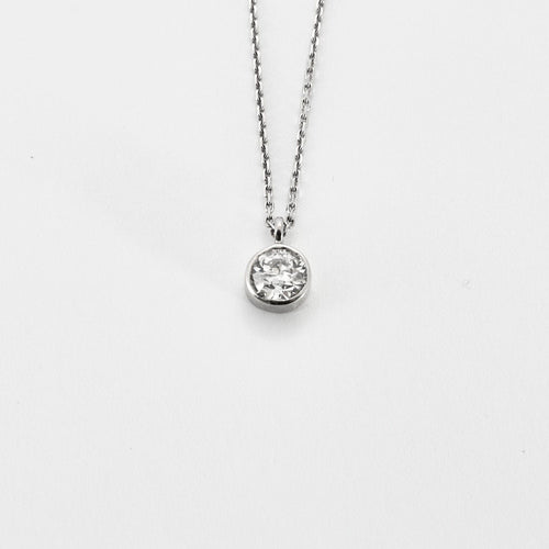 Collier Collier Solitaire Diamant 1.08ct 58 Facettes 230344