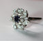 Bague Bague Fleur Tourbillon Diamants 58 Facettes