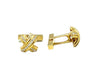 Tiffany’s & Co cufflinks. Yellow gold and diamond cufflinks 58 Facettes