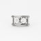 Bague 49.5 Bague Art Déco Platine Or gris Diamants 58 Facettes