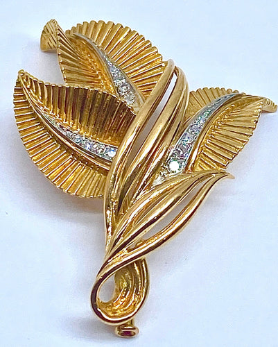 Broche Broche O jaune 13 Diamants 58 Facettes AB269