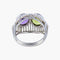 Bague Bague Améthyste et Péridot 58 Facettes