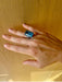 Bague Bague Diamant Aigue-Marine Santa Maria 25 Carats 58 Facettes