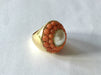 Bague 50.5 Bague Or, perle & corail 58 Facettes 626374