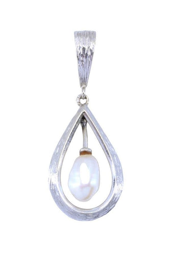 Pendentif PENDENTIF VINTAGE PERLE BAROQUE 58 Facettes 064601