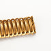 Large Bracelet Yellow Gold Bracelet Soft Mesh 58 Facettes 4612