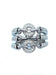 BVLGARI ring. Astrale Collection, white gold and diamond ring 58 Facettes