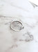 Ring 55 White gold ring, diamonds 58 Facettes AA 1556