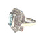 Bague 52.5 Bague Aigue-marine Diamants 58 Facettes
