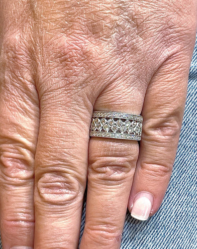 Bague Bague bulles de Diamants Platine 58 Facettes