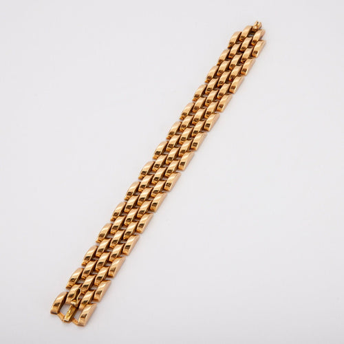 Bracelet Bracelet matelassé Or jaune 58 Facettes 342.170