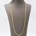 Massive jaseron chain necklace in 18 carat gold 58 Facettes E359871E