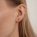 DJULA Earrings - Mini Creole 2 Golds 58 Facettes