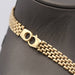 Necklace Panther necklace in 18k gold with diamonds 58 Facettes E360298