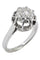 Bague 54 BAGUE STYLE SOLITAIRE DIAMANTS 58 Facettes 046121