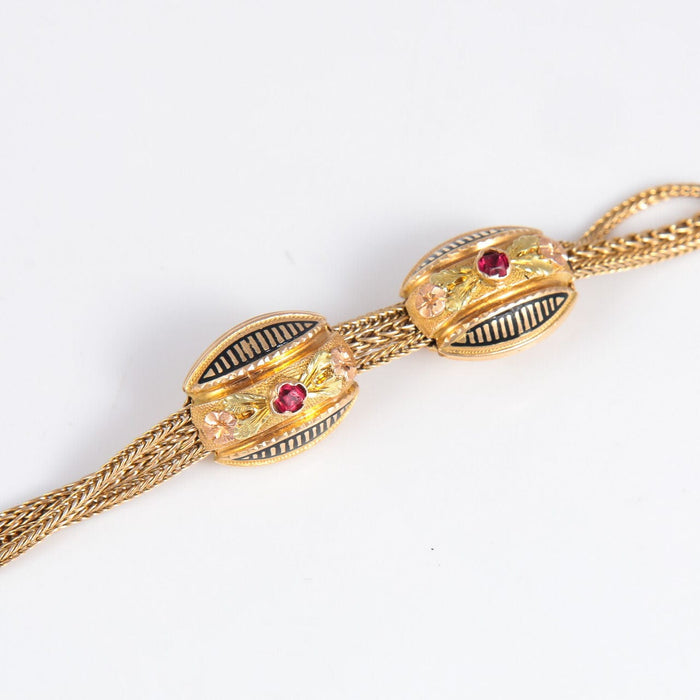 Bracelet Bracelet époque Napoléon III à coulants 58 Facettes