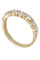Bague 50 Demi-alliance Or jaune Diamants 58 Facettes 080651