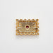 Brooch Old brooch with diamonds and rubies 58 Facettes 3641