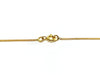 Yellow Gold Chain Necklace Curb Link 58 Facettes