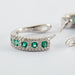 Earrings Emerald Hoop Earrings 58 Facettes 2.114