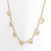 Necklace Yellow gold filigree mesh drapery necklace 58 Facettes