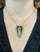 OLD LIMOGES ENAMEL AND MOTHER-OF-PEARL NECKLACE 58 Facettes 049981
