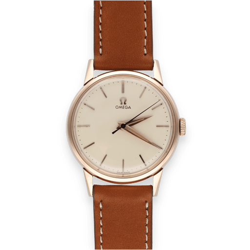 Omega rose gold watch from 1953 58 Facettes