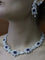 Collier Collier de cocktail diamants et saphirs Ceylon or blanc 58 Facettes NECK 88
