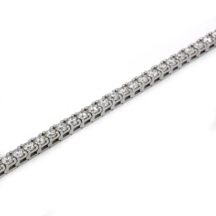 Bracelet Bracelet en or blanc, diamants 58 Facettes 230030SP