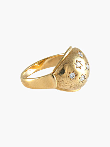 Bague BAGUE  CONSTELLATION OR JAUNE ET DIAMANTS 58 Facettes