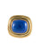 Bague BAGUE LAPIS LAZULI OR JAUNE 58 Facettes