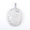 Pendentif Pendentif or blanc et diamants 58 Facettes