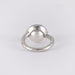 47 CHANEL Ring - Black and White Diamond Pearl Ring 58 Facettes