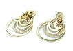 Boucles d'oreilles DE GRISOGONO - boucles d’oreilles or jaune et diamants 58 Facettes