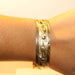 Bracelet Bracelet Yellow gold width 16mm 58 Facettes 11153