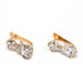 Earrings Earrings Yellow gold platinum Diamonds 58 Facettes D359874JC